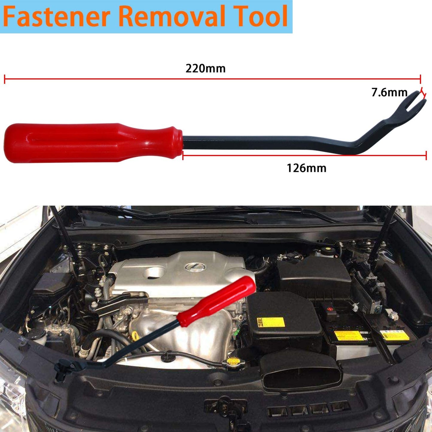 Car Retainer Clips 299 PCS for BMW Benz Toyota Honda Nissan Subaru Audi Mazda