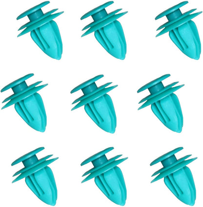 Trim Panel Retainer Clips for Toyota Push Fastener Clips Door Trim Clips Car Push Type Rivet Pin Clips Nylon 100 PCS with One Plastic Fastener Remover